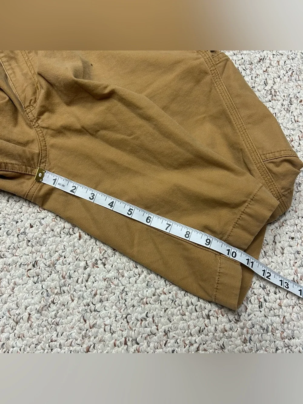 Carhartt Rugged Flex Rigby Relaxed Fit Canvas Shorts 36x11 103652-918 Brown Tan